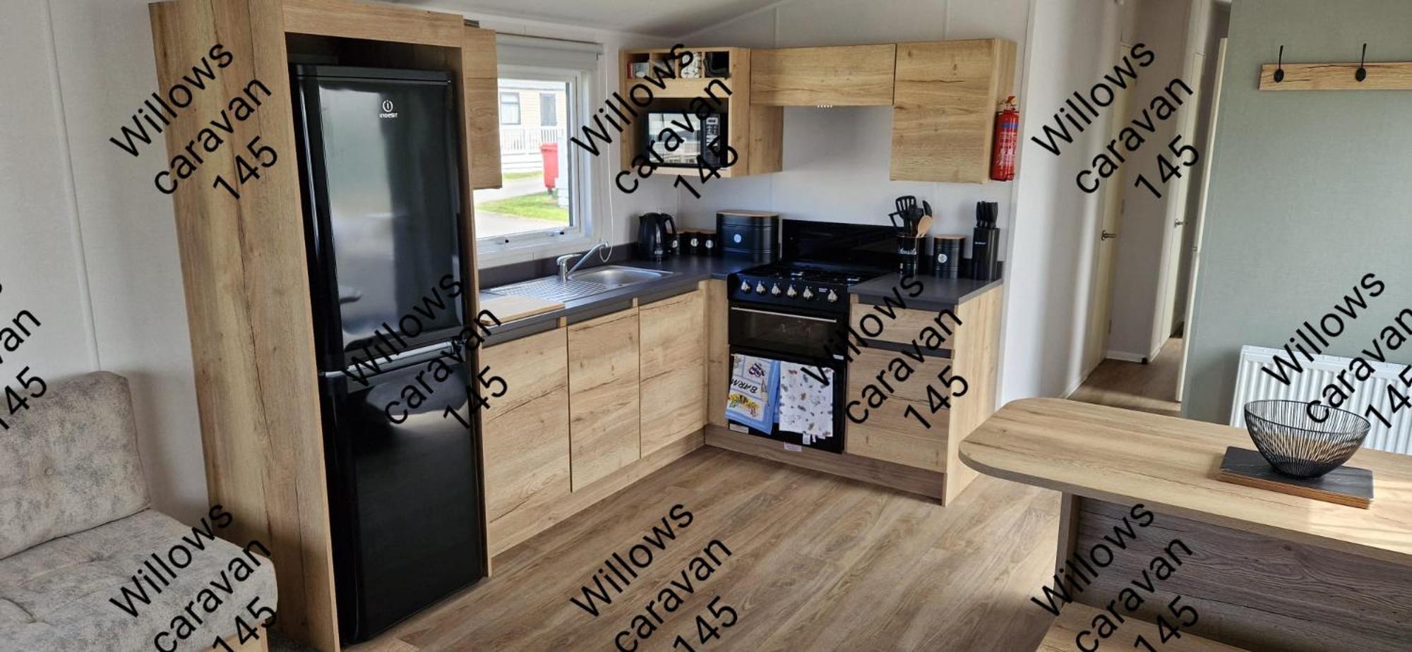 Willows Caravan 145 Llanddwywe Buitenkant foto